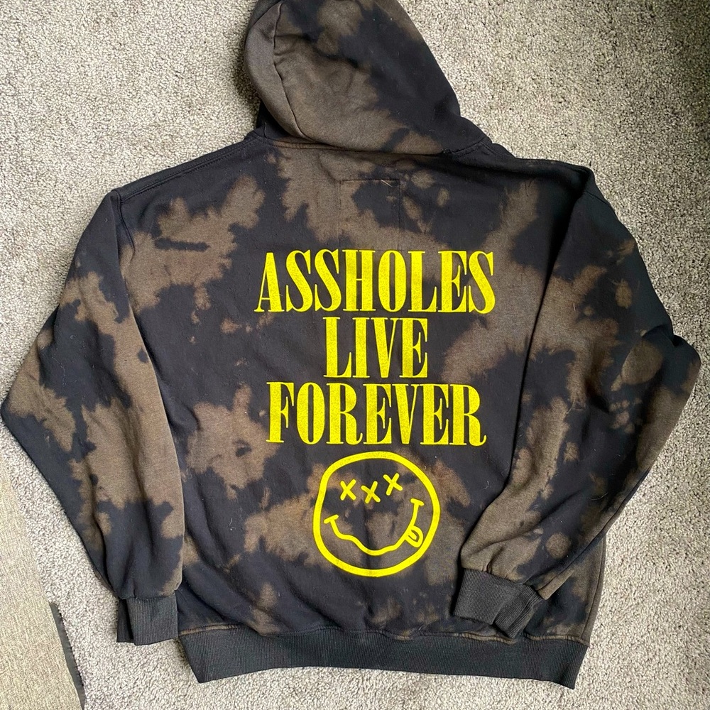 Tie-dye hoodie size L